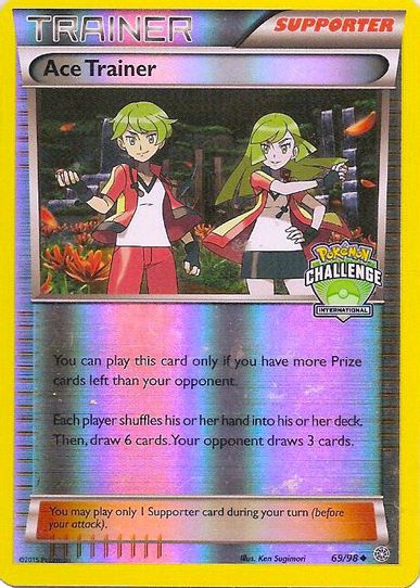 Ace Trainer 69/98 (International Challenge Promo) [League & Championship Cards]