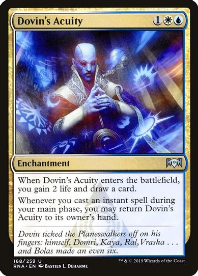 Dovin's Acuity (168) [Ravnica Allegiance]