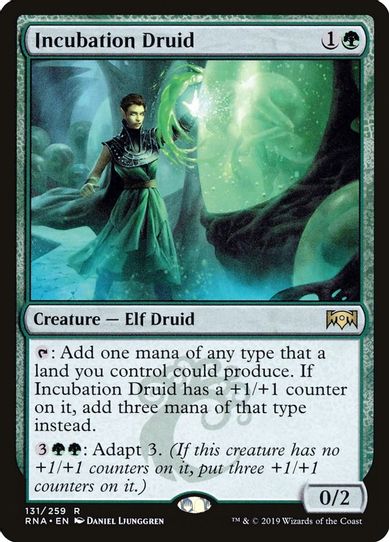 Incubation Druid (131) [Ravnica Allegiance]