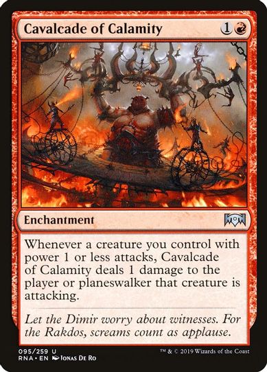 Cavalcade of Calamity (95) [Ravnica Allegiance]