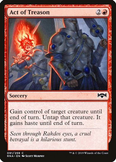 Act of Treason (91) [Ravnica Allegiance]