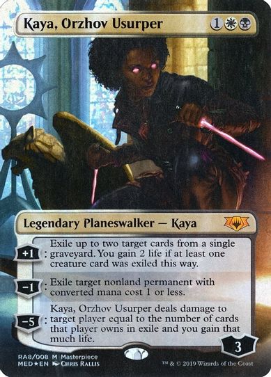 Kaya, Orzhov Usurper (RA8) [Mythic Edition: Ravnica Allegiance]