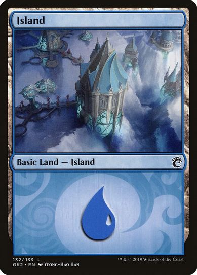 Island (132) [Ravnica Allegiance: Guild Kits]