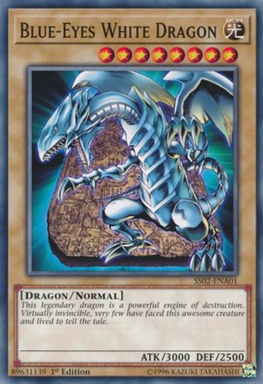 Blue-Eyes White Dragon (SS02-ENA01) [Speed Duel Decks: Duelists of Tomorrow]
