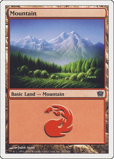 Mountain (343) [9th Edition]