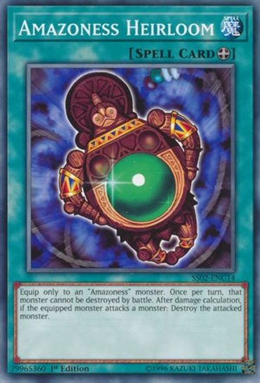 Amazoness Heirloom (SS02-ENC14) [Speed Duel Decks: Duelists of Tomorrow]