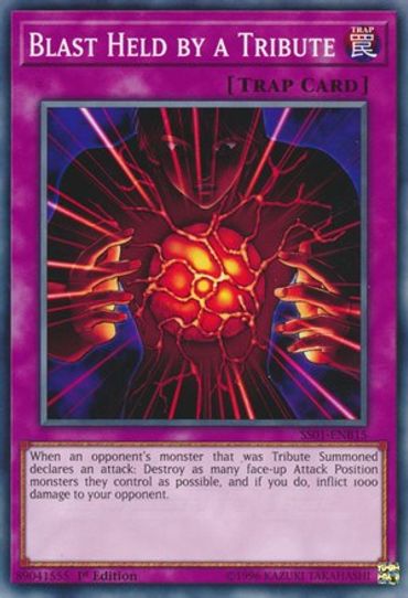 Blast Held by a Tribute (SS01-ENB15) [Speed Duel Decks: Destiny Masters]