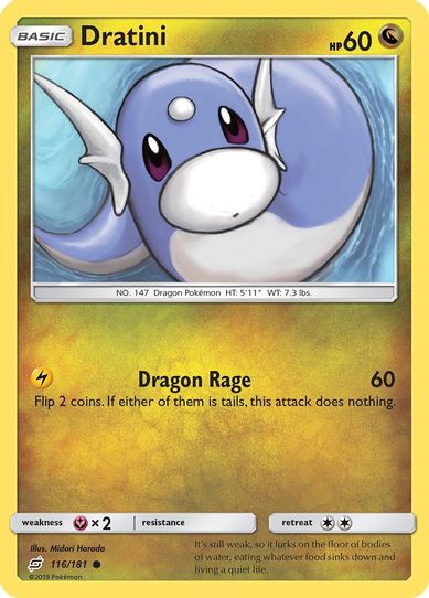 Dratini  (116/181) [Sun & Moon: Team Up]