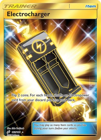 Electrocharger (Secret) (193/181) [Sun & Moon: Team Up]