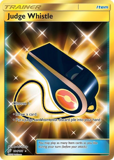 Judge Whistle (Secret) (194/181) [Sun & Moon: Team Up]