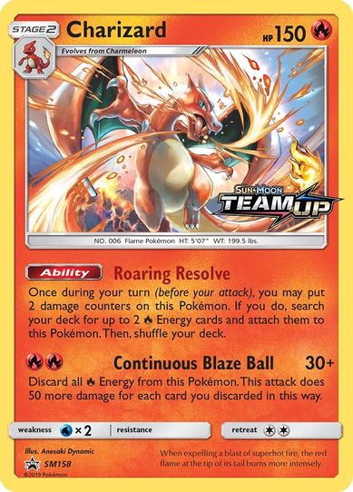 Charizard - SM (SM158) [SM Promos]
