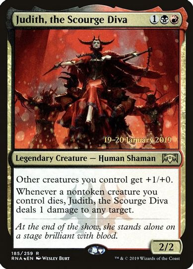 Judith, the Scourge Diva (185) [Prerelease Cards]
