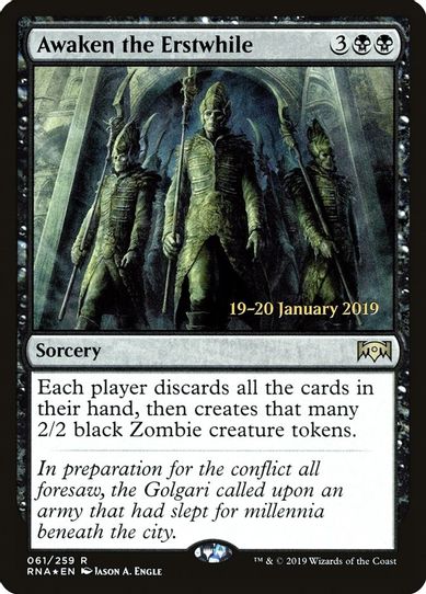 Awaken the Erstwhile (61) [Prerelease Cards]