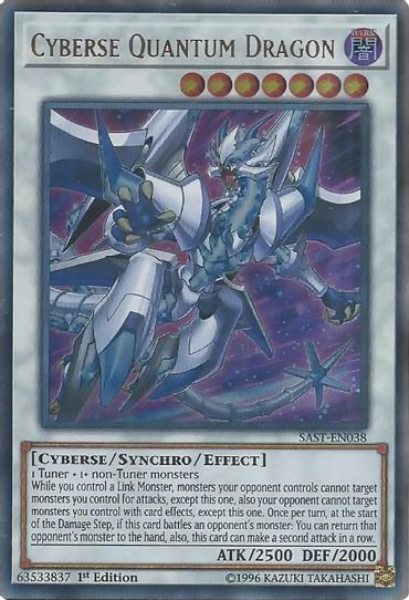 Cyberse Quantum Dragon (SAST-EN038) [Savage Strike]
