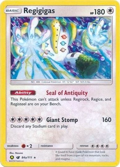 Regigigas a/ (84a/111) [Alternate Art Promo]