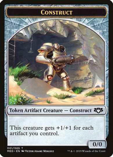 Construct Token (1) [Mythic Edition: Ravnica Allegiance]