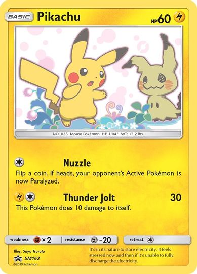 Pikachu - SM (SM162) [SM Promos]