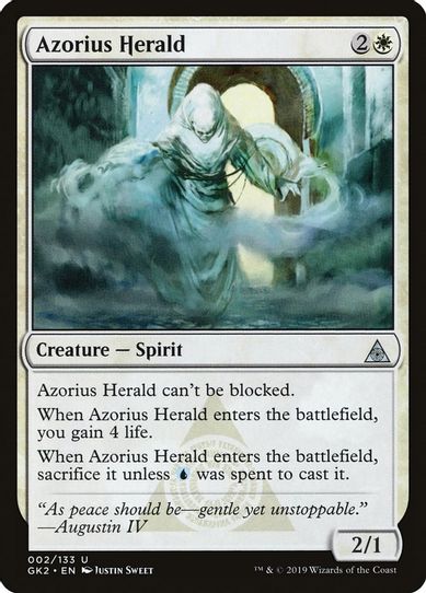 Azorius Herald (2) [Ravnica Allegiance: Guild Kits]