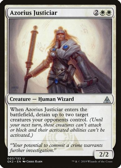 Azorius Justiciar (3) [Ravnica Allegiance: Guild Kits]