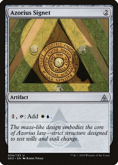 Azorius Signet (24) [Ravnica Allegiance: Guild Kits]