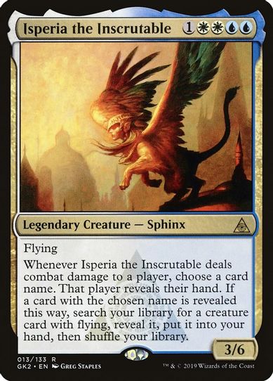 Isperia the Inscrutable (13) [Ravnica Allegiance: Guild Kits]