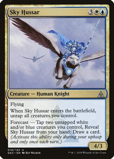Sky Hussar (19) [Ravnica Allegiance: Guild Kits]