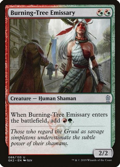 Burning-Tree Emissary (88) [Ravnica Allegiance: Guild Kits]