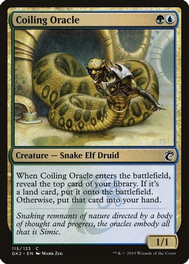 Coiling Oracle (115) [Ravnica Allegiance: Guild Kits]
