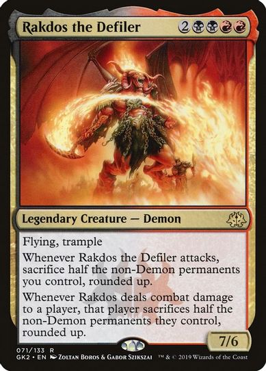 Rakdos the Defiler (71) [Ravnica Allegiance: Guild Kits]