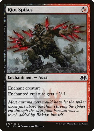 Riot Spikes (73) [Ravnica Allegiance: Guild Kits]