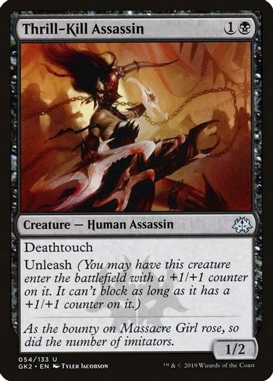 Thrill-Kill Assassin (54) [Ravnica Allegiance: Guild Kits]
