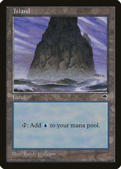 Island (Spire) (315) [Tempest]