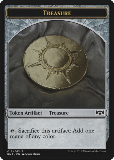 Cleric // Treasure Token [Ravnica Allegiance: Guild Kits]