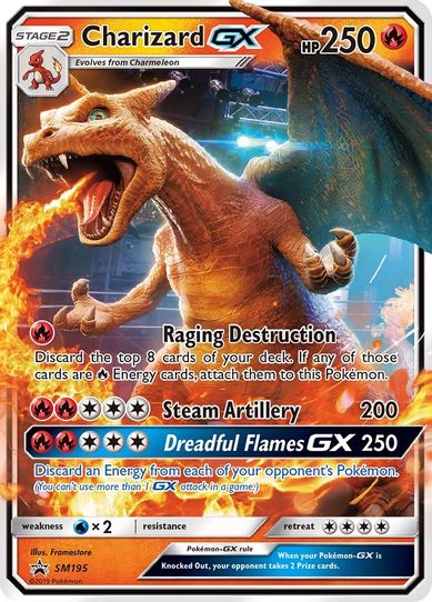 Charizard GX - SM (SM195) [SM Promos]