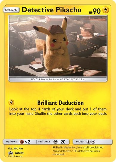 Detective Pikachu - SM (SM194) [SM Promos]
