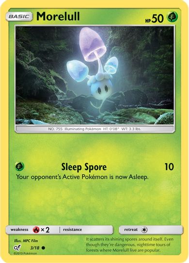 Morelull (Holo Common) (3/18) [Sun & Moon: Detective Pikachu]