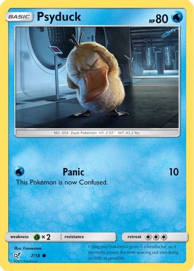 Psyduck (Holo Common) (7/18) [Sun & Moon: Detective Pikachu]