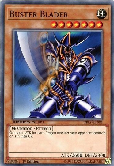 Buster Blader (SBLS-EN001) [Speed Duel: Arena of Lost Souls]