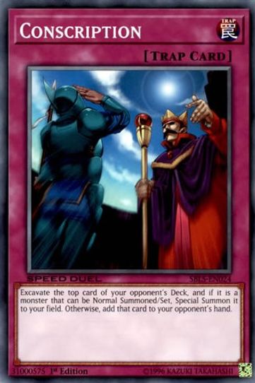 Conscription (SBLS-EN024) [Speed Duel: Arena of Lost Souls]