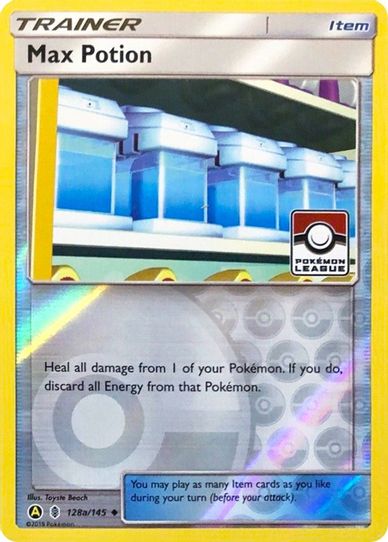 Max Potion 128a/145 (League Promo) [League & Championship Cards]