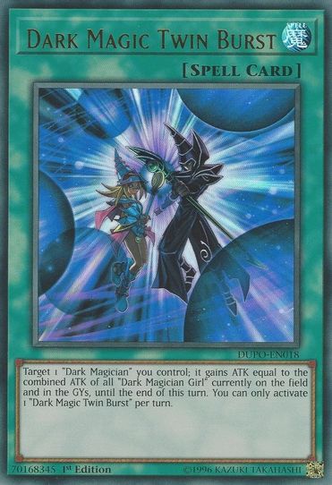 Dark Magic Twin Burst (DUPO-EN018) [Duel Power]