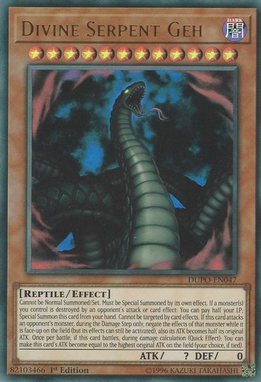 Divine Serpent Geh (DUPO-EN047) [Duel Power] – Pokemon Plug