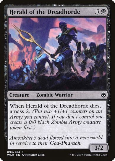 Herald of the Dreadhorde (93) [War of the Spark]