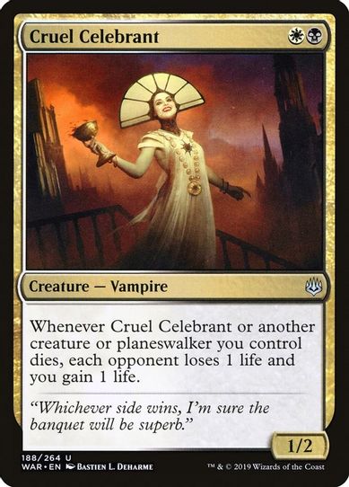 Cruel Celebrant (188) [War of the Spark]