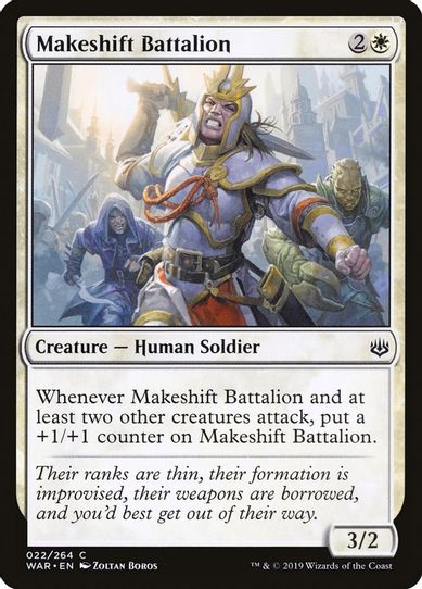 Makeshift Battalion (22) [War of the Spark]