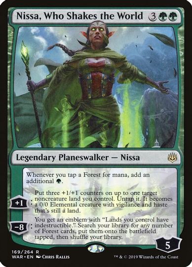 Nissa, Who Shakes the World (169) [War of the Spark]