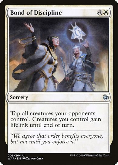 Bond of Discipline (6) [War of the Spark]