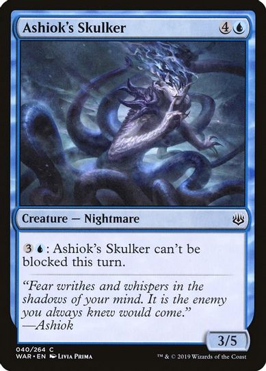Ashiok's Skulker (40) [War of the Spark]