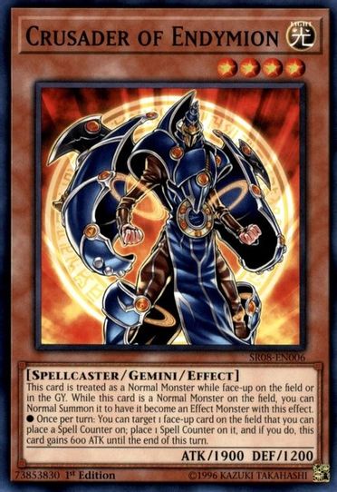 Crusader of Endymion (SR08-EN006) [Structure Deck: Order of the Spellcasters]