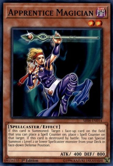 Apprentice Magician (SR08-EN014) [Structure Deck: Order of the Spellcasters]